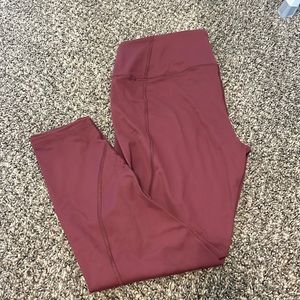 Victorias secret knockout leggings, large mauve